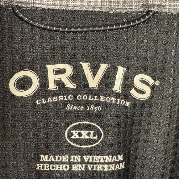 Men’s Orvis Classic‎ Collection Plaid Short Sleeve Shirt XXL - Picture 3 of 5